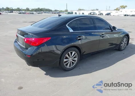 2015 Infiniti Q50 from USA, damaged, VIN JN1BV7AP5FM344524